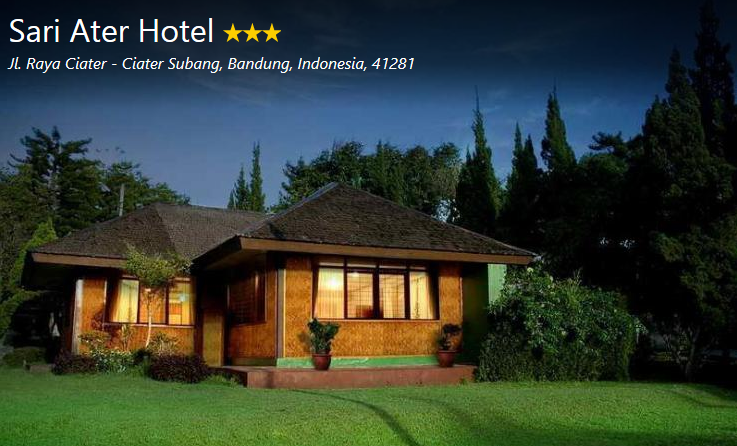 sari ater hotel ciater