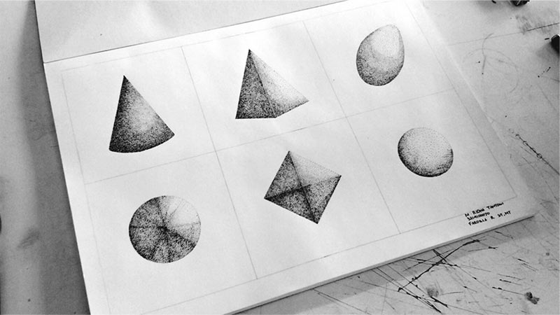 Sketsa Titik Dasar Desain Arsitektur