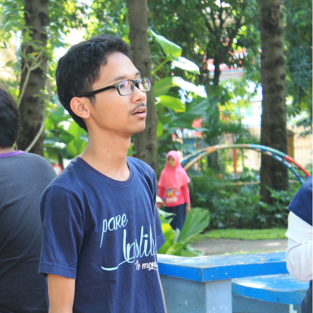 Foto candid saat Upgrading ITS Online di Taman Prestasi, Surabaya